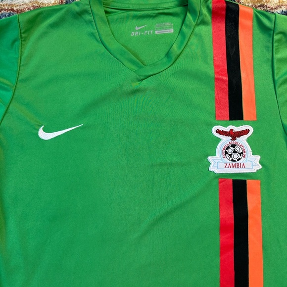 Nike Africa World Cup Zambia Soccer Jersey Large - Picture 4 of 6